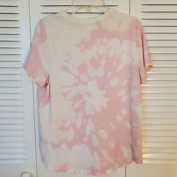 Old Navy pink and white tie dye shirt, size M - Picture 8 of 8